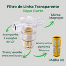 FILTRO DE LINHA TRANSPARENTE COPO CURT M700 17899779424502,