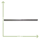 CI591000 TUBO TRIANGULAR MACHO  44.00 X 36.00 1M -